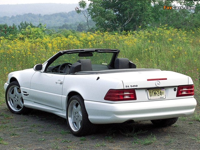 Mercedes-Benz SL-Klasse (R129) 1988–2001 wallpapers (640 x 480)