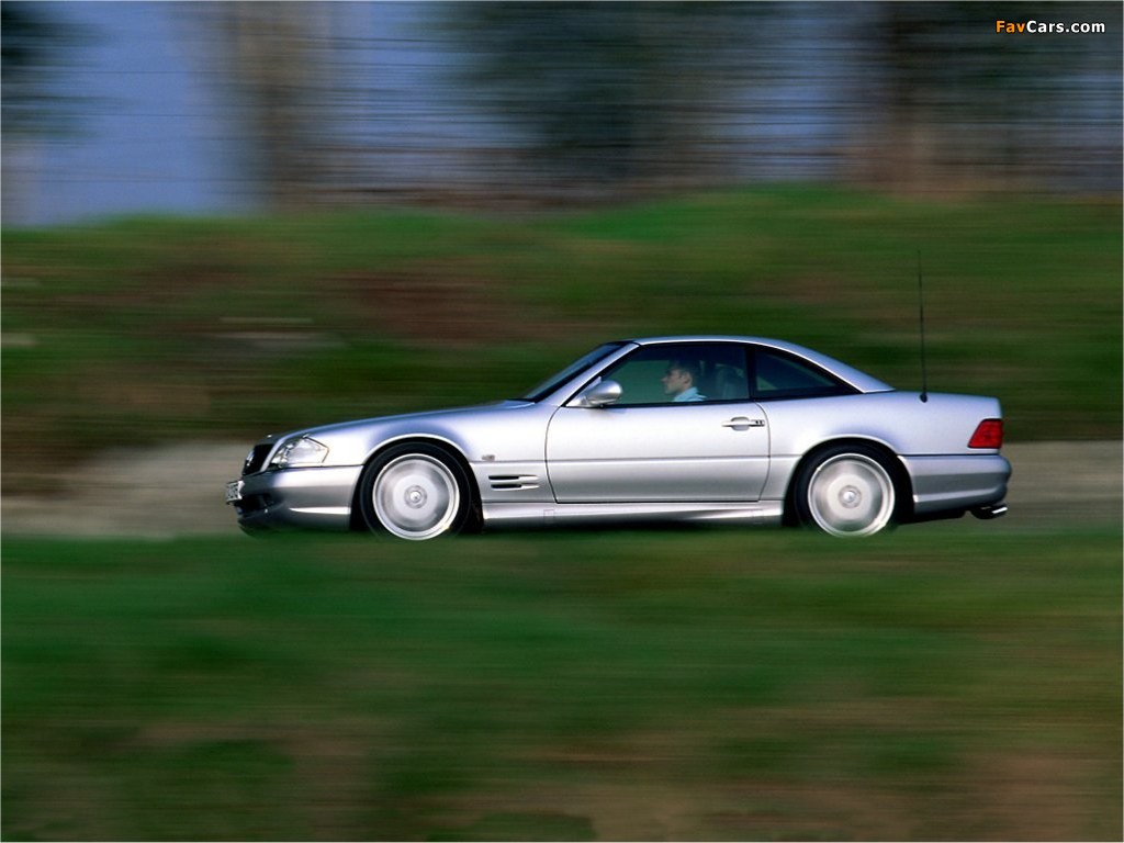 Mercedes-Benz SL 55 AMG (R129) 1999–2001 wallpapers (1024 x 768)