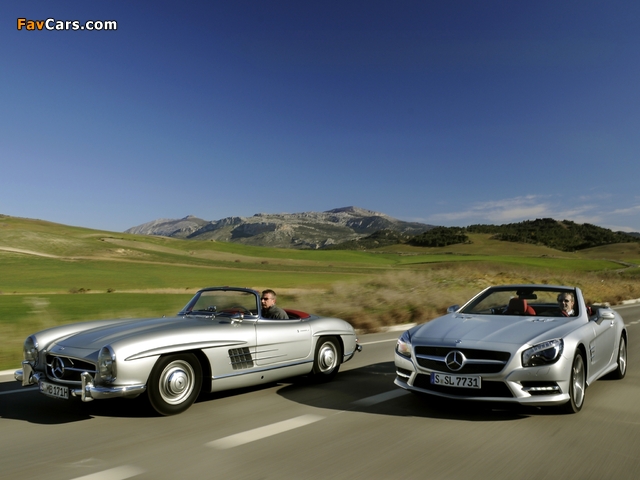 Mercedes-Benz SL-Klasse wallpapers (640 x 480)