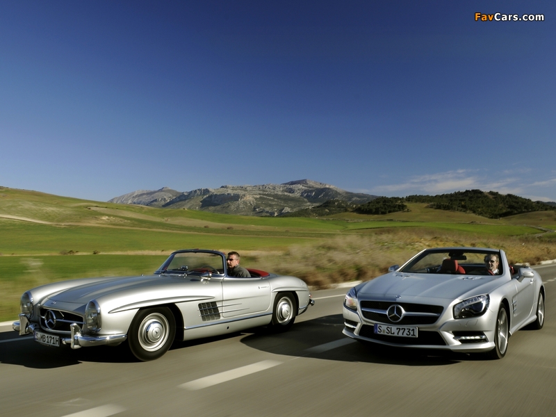 Mercedes-Benz SL-Klasse wallpapers (800 x 600)