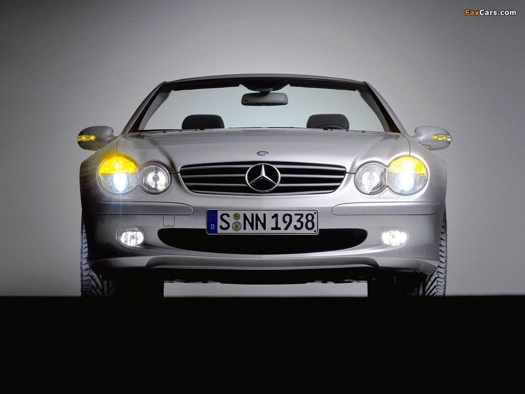 Mercedes-Benz SL 500 (R230) 2001–05 wallpapers (1024 x 768)