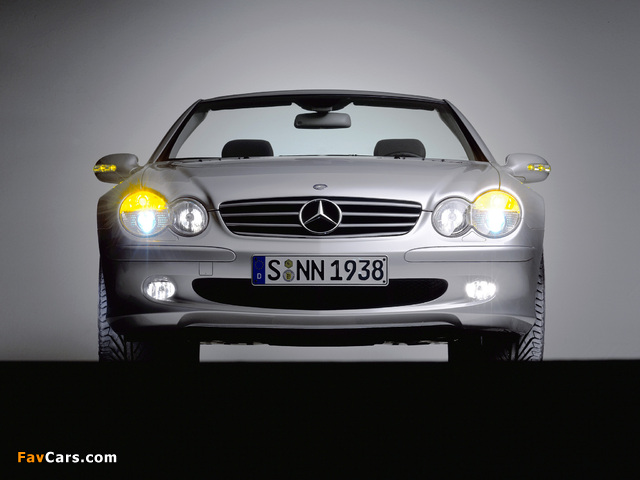 Mercedes-Benz SL 500 (R230) 2001–05 wallpapers (640 x 480)