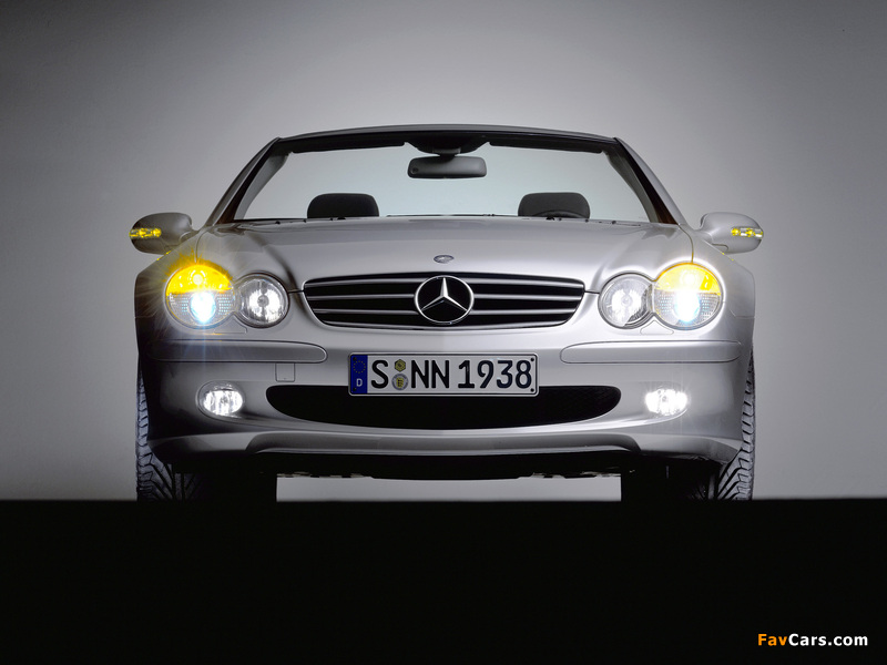 Mercedes-Benz SL 500 (R230) 2001–05 wallpapers (800 x 600)