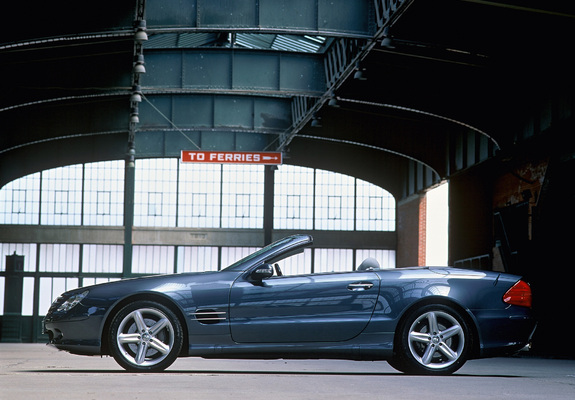 Mercedes-Benz SL 500 (R230) 2001–05 wallpapers