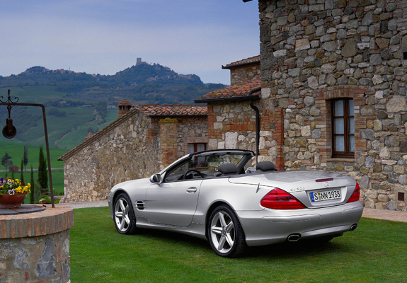 Mercedes-Benz SL 500 (R230) 2001–05 wallpapers