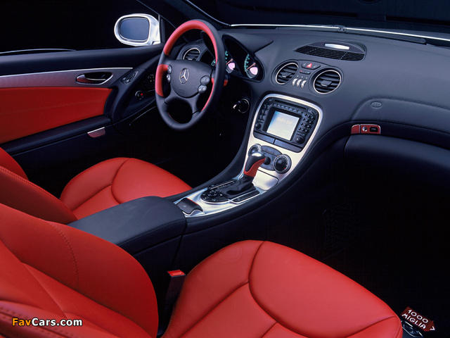 Mercedes-Benz SL 350 Mille Miglia Edition (R230) 2003 wallpapers (640 x 480)