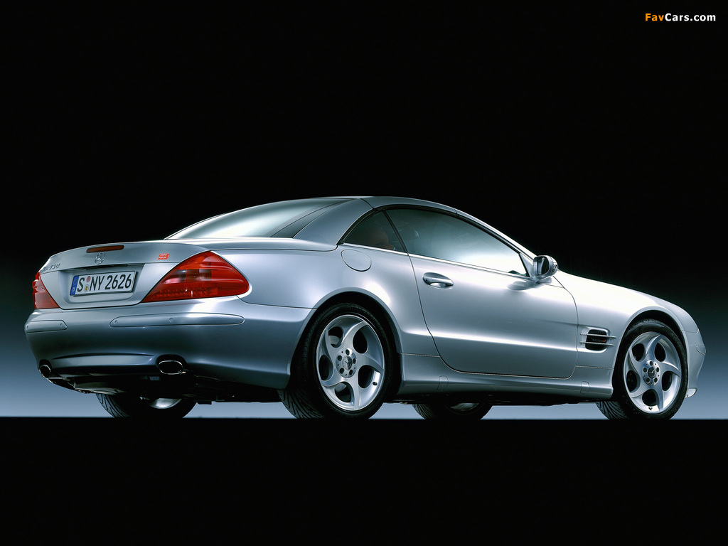 Mercedes-Benz SL 350 Mille Miglia Edition (R230) 2003 wallpapers (1024 x 768)