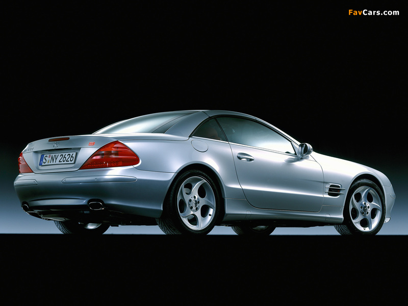 Mercedes-Benz SL 350 Mille Miglia Edition (R230) 2003 wallpapers (800 x 600)