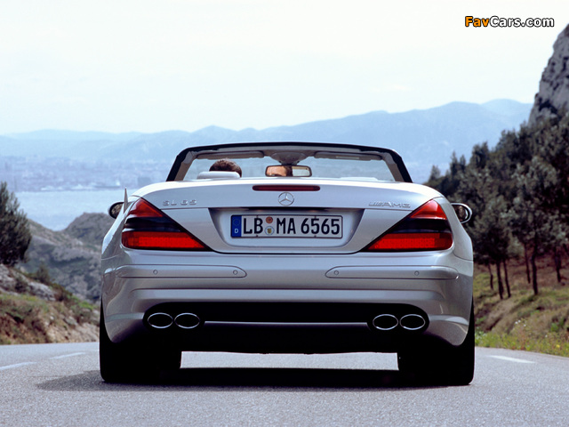 Mercedes-Benz SL 65 AMG (R230) 2004–08 wallpapers (640 x 480)