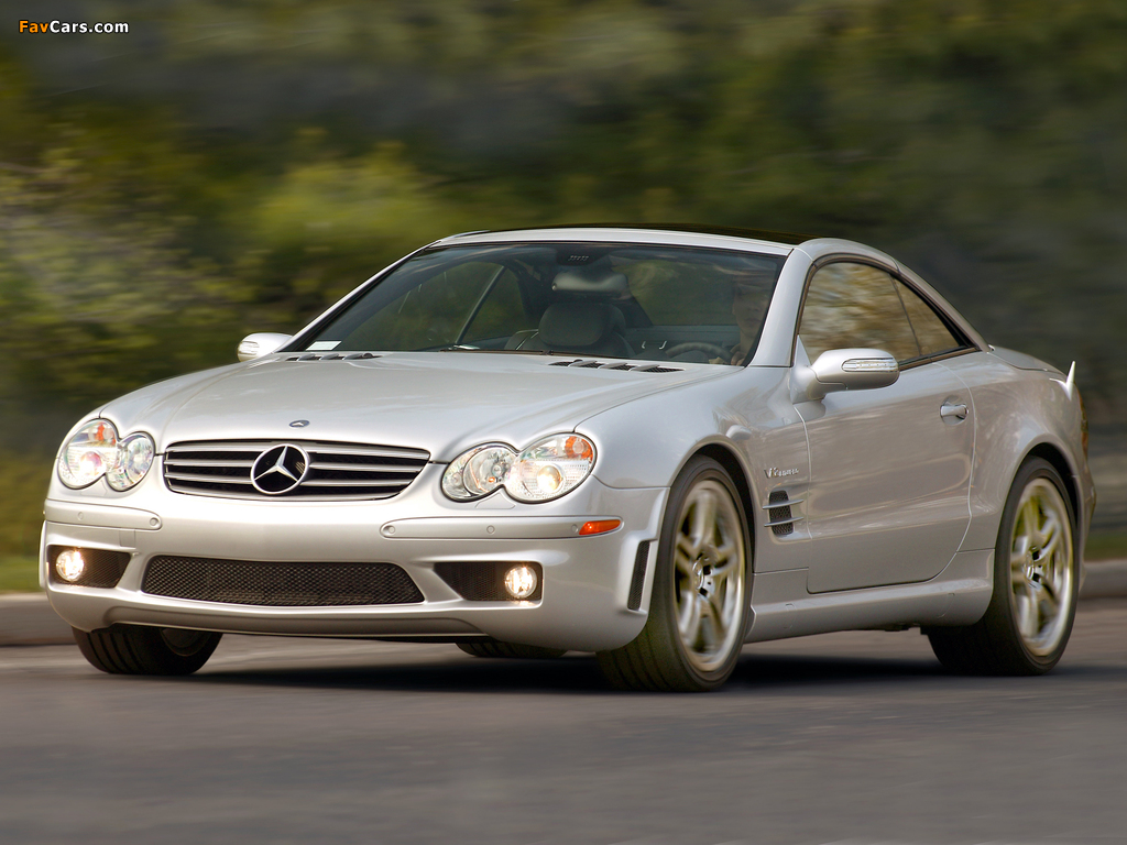 Mercedes-Benz SL 65 AMG US-spec (R230) 2004–08 wallpapers (1024 x 768)