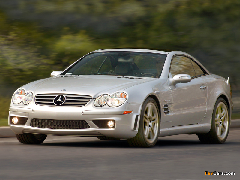 Mercedes-Benz SL 65 AMG US-spec (R230) 2004–08 wallpapers (800 x 600)