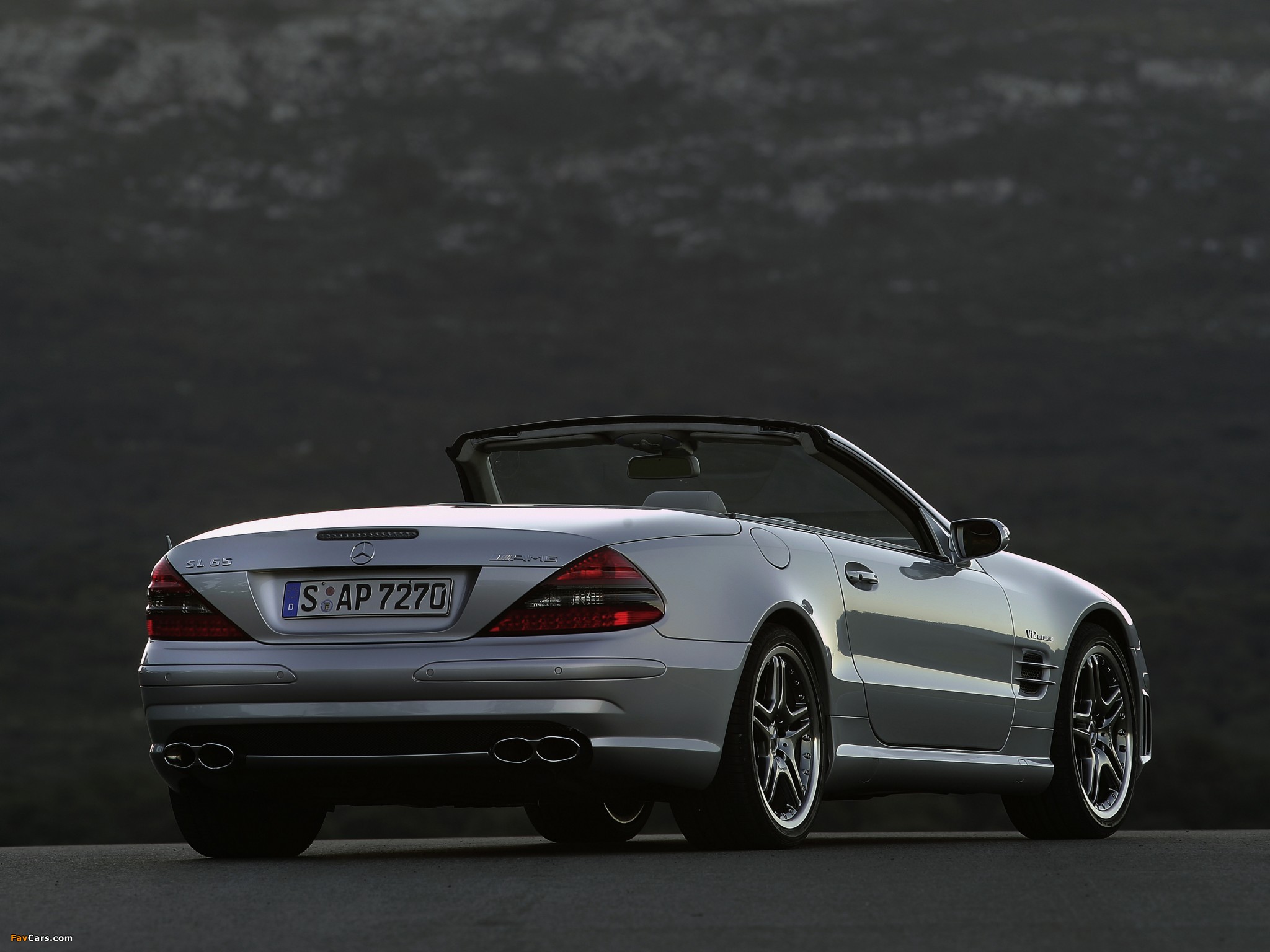 Mercedes-Benz SL 65 AMG (R230) 2004–08 wallpapers (2048 x 1536)