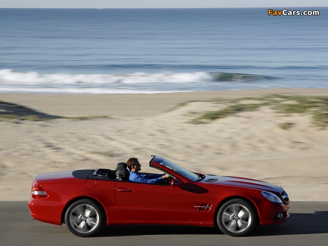 Mercedes-Benz SL 280 US-spec (R230) 2008–11 wallpapers (640 x 480)