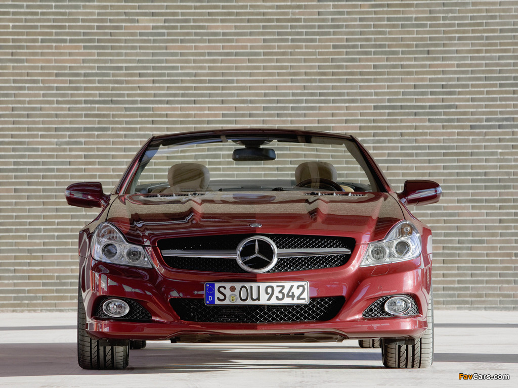 Mercedes-Benz SL 500 (R230) 2008–11 wallpapers (1024 x 768)