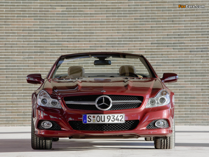 Mercedes-Benz SL 500 (R230) 2008–11 wallpapers (800 x 600)