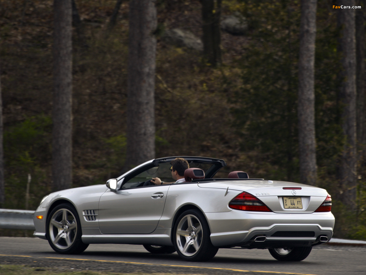 Mercedes-Benz SL 550 (R230) 2008–11 wallpapers (1280 x 960)