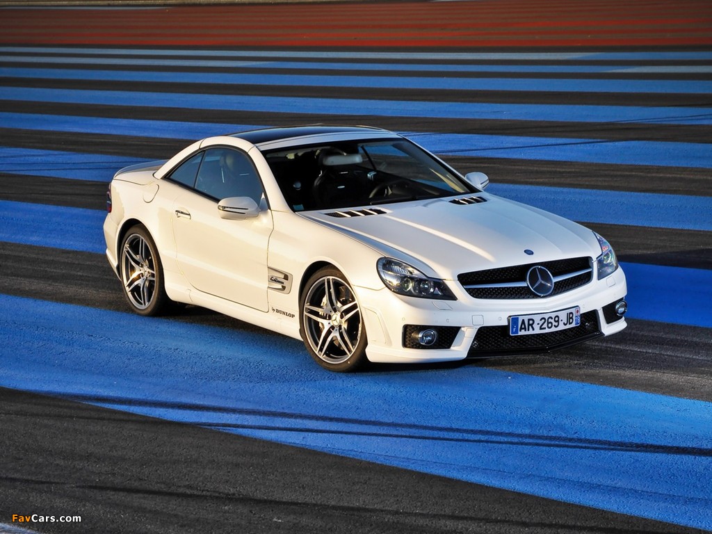 Mercedes-Benz SL 63 AMG (R230) 2008–11 wallpapers (1024 x 768)