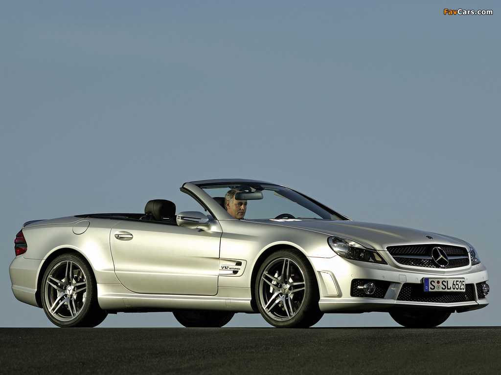 Mercedes-Benz SL 65 AMG (R230) 2008–11 wallpapers (1024 x 768)