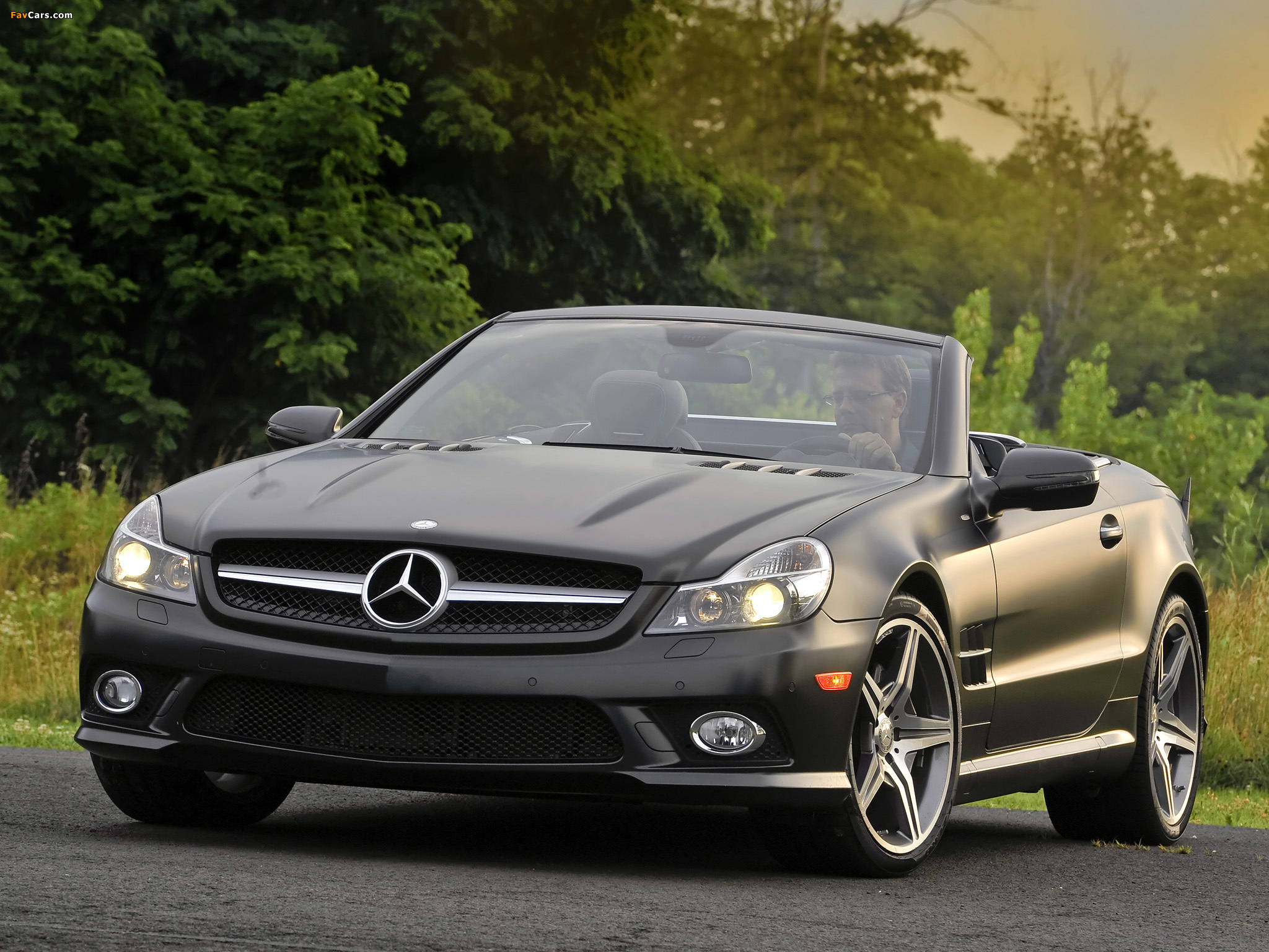 Mercedes-Benz SL 550 Night Edition (R230) 2010 wallpapers (2048 x 1536)