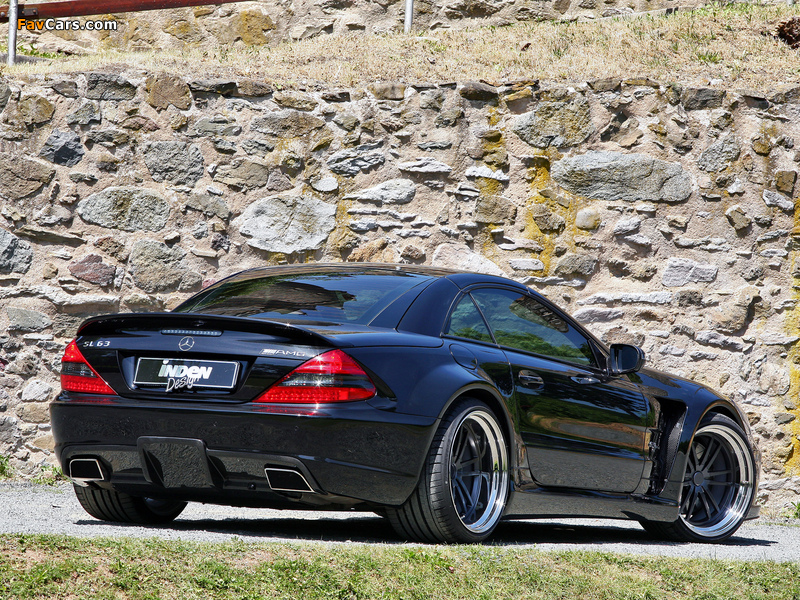 Inden Design Mercedes-Benz SL 63 AMG Black Saphir (R230) 2010 wallpapers (800 x 600)