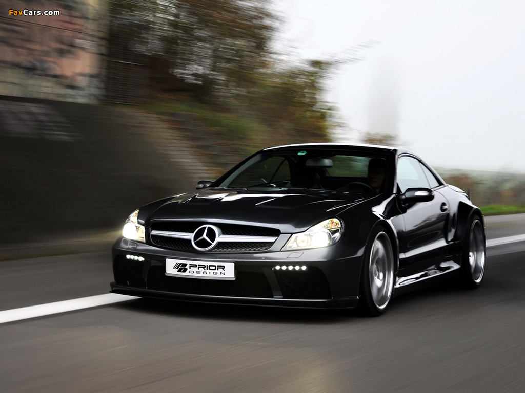 Prior-Design Mercedes-Benz SL-Klasse Black Edition (R230) 2011 wallpapers (1024 x 768)