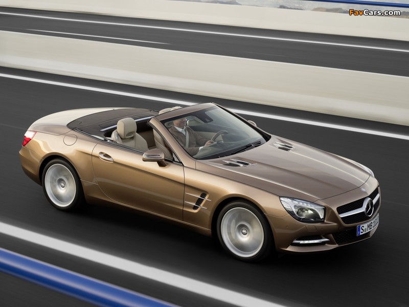 Mercedes-Benz SL 500 (R231) 2012 wallpapers (800 x 600)