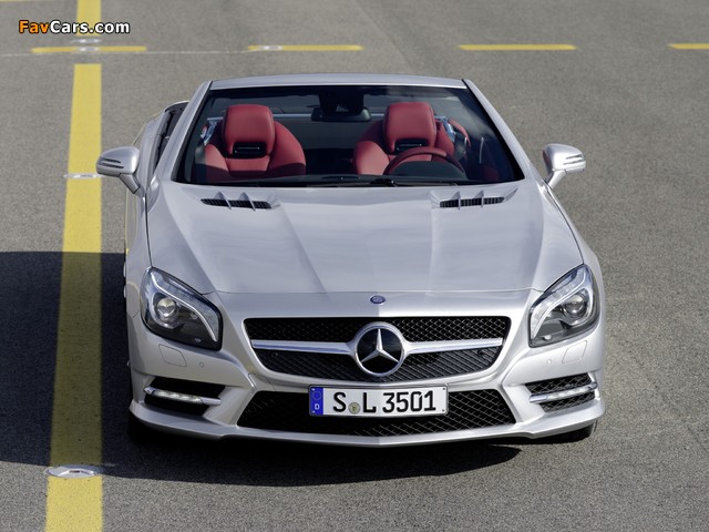 Mercedes-Benz SL 350 AMG Sports Package Edition 1 (R231) 2012 wallpapers (640 x 480)