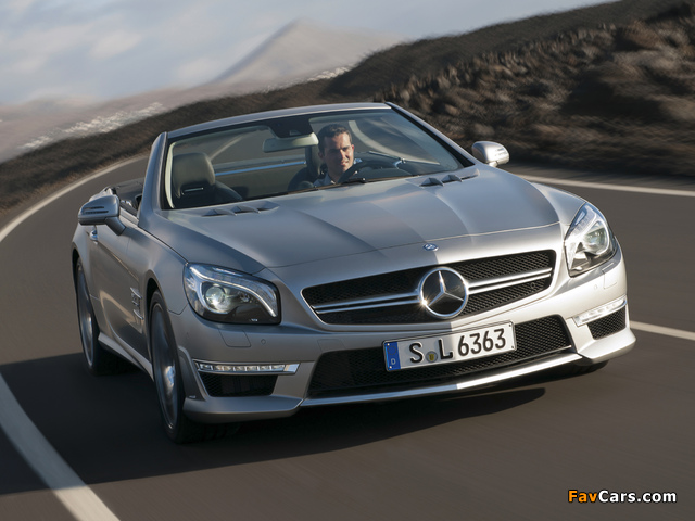 Mercedes-Benz SL 63 AMG (R231) 2012 wallpapers (640 x 480)