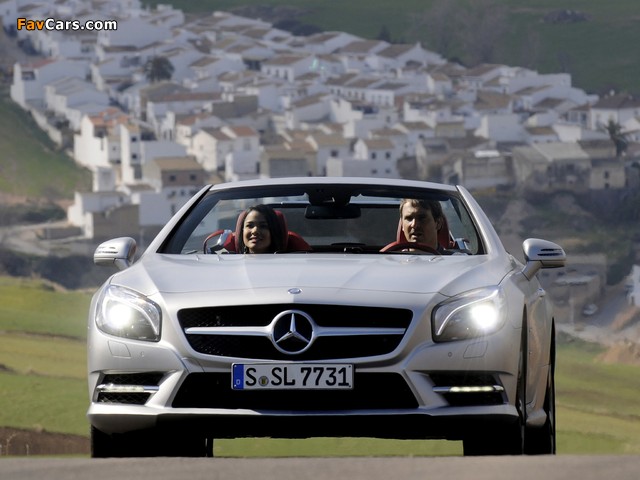 Mercedes-Benz SL 500 AMG Sports Package Edition 1 (R231) 2012 wallpapers (640 x 480)
