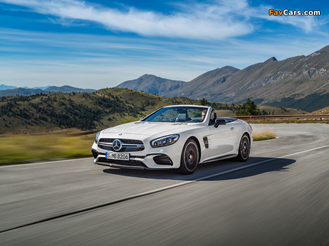 Mercedes-Benz AMG SL 63 (R231) 2015 wallpapers (640 x 480)