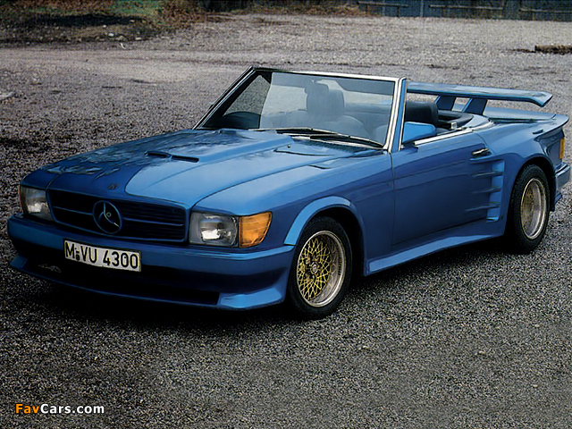 Koenig Mercedes-Benz SL-Klasse Widebody (R107) wallpapers (640 x 480)