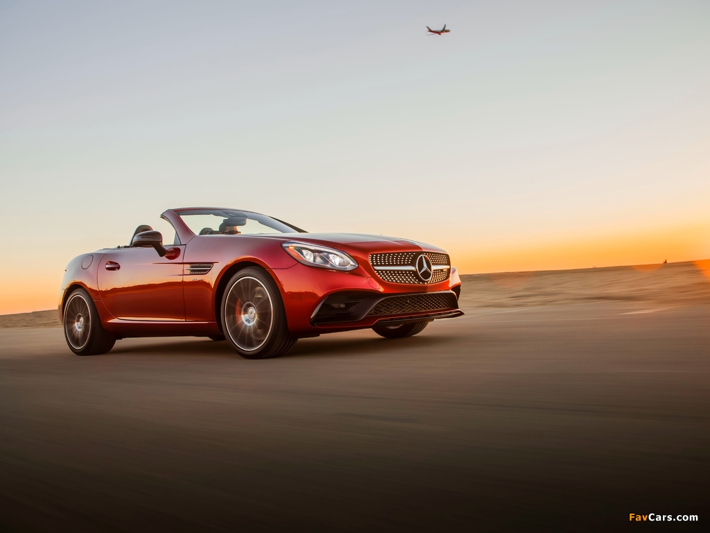 Images of Mercedes-AMG SLC 43 North America (R172) 2016 (1024 x 768)