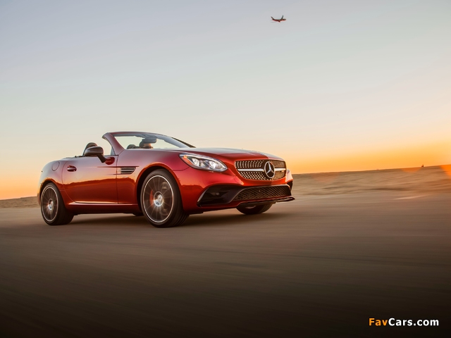 Images of Mercedes-AMG SLC 43 North America (R172) 2016 (640 x 480)