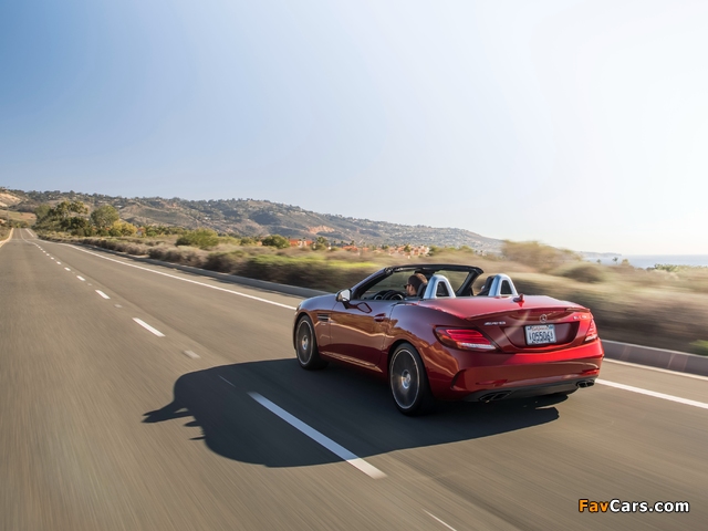 Mercedes-AMG SLC 43 North America (R172) 2016 photos (640 x 480)