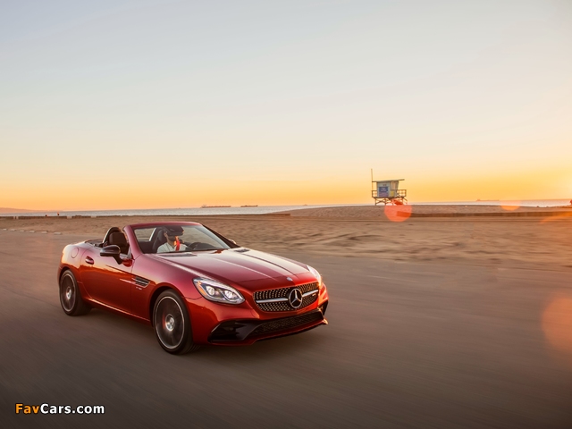 Mercedes-AMG SLC 43 North America (R172) 2016 pictures (640 x 480)