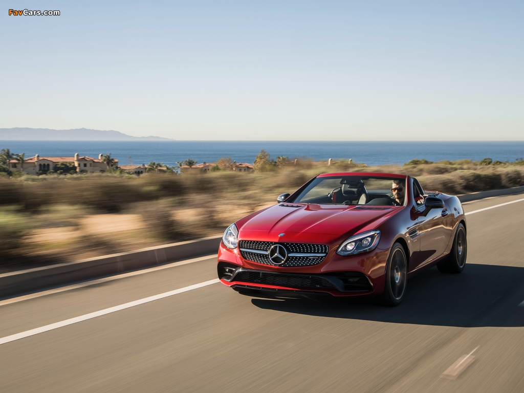 Mercedes-AMG SLC 43 North America (R172) 2016 pictures (1024 x 768)