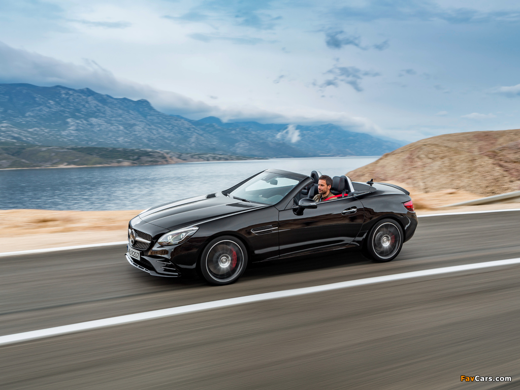 Mercedes-AMG SLC 43 (R172) 2016 wallpapers (1024 x 768)