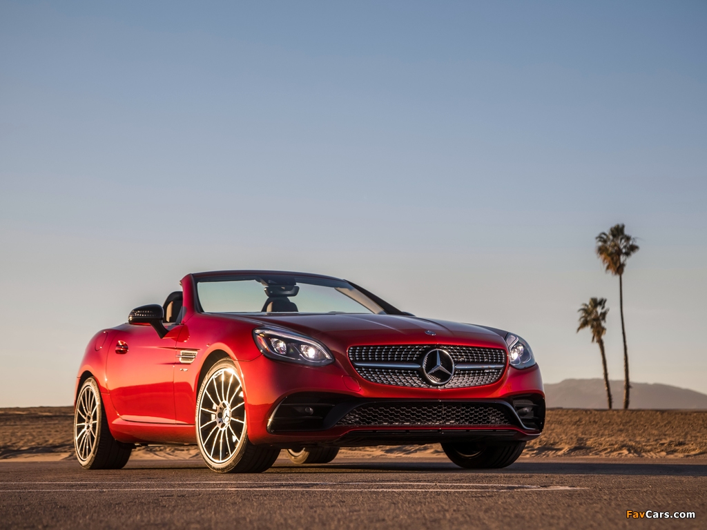 Mercedes-AMG SLC 43 North America (R172) 2016 wallpapers (1024 x 768)