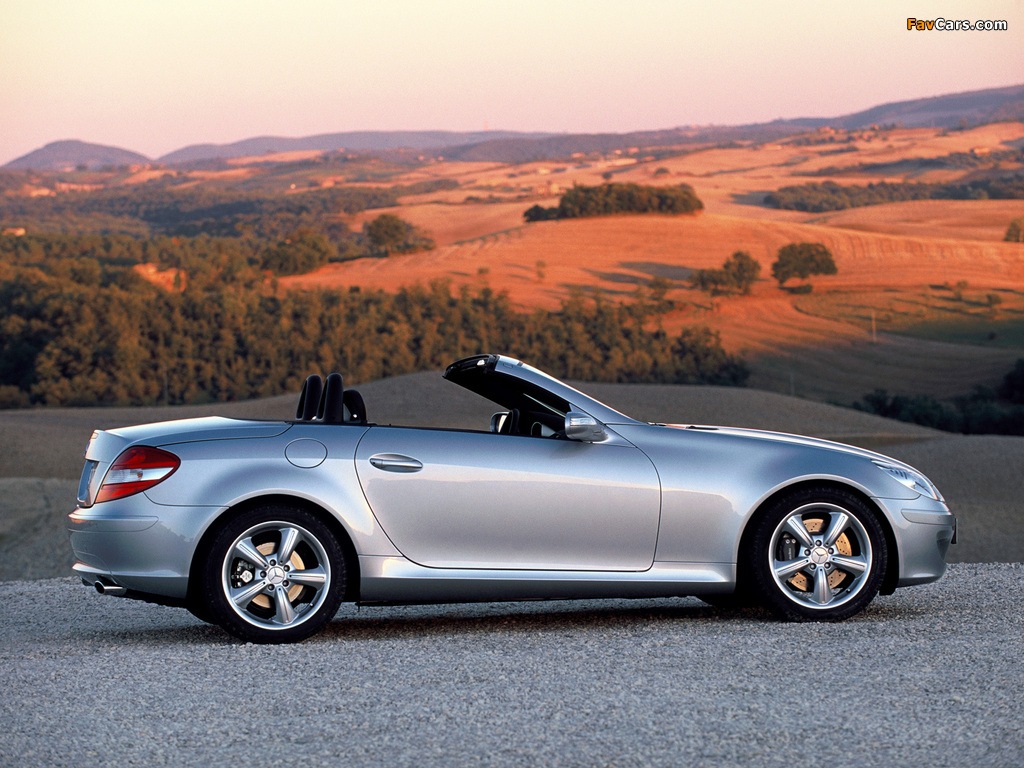 Images of Mercedes-Benz SLK 350 (R171) 2004–07 (1024 x 768)