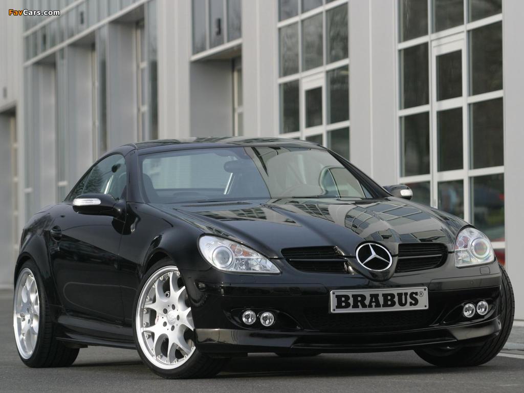 Images of Brabus Mercedes-Benz SLK-Klasse (R171) 2004–07 (1024 x 768)