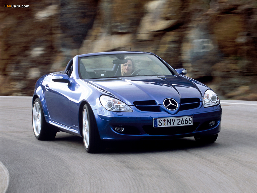 Images of Mercedes-Benz SLK 350 (R171) 2004–07 (1024 x 768)