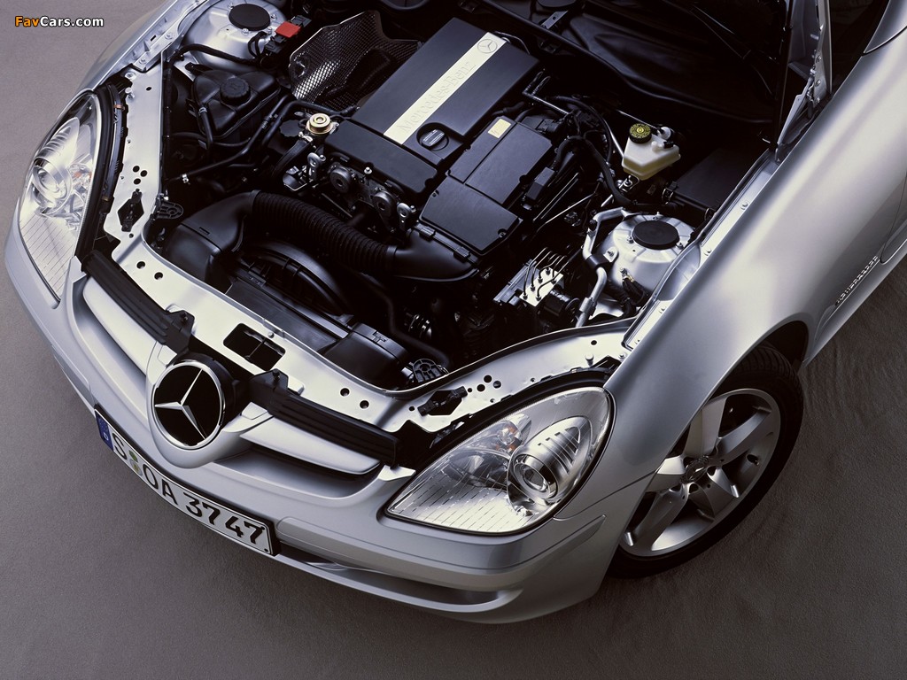 Images of Mercedes-Benz SLK 200 Kompressor (R171) 2004–07 (1024 x 768)