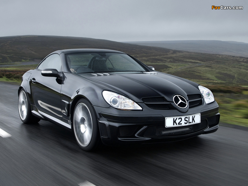 Images of Mercedes-Benz SLK 55 AMG Black Series UK-spec (R171) 2006–08 (800 x 600)