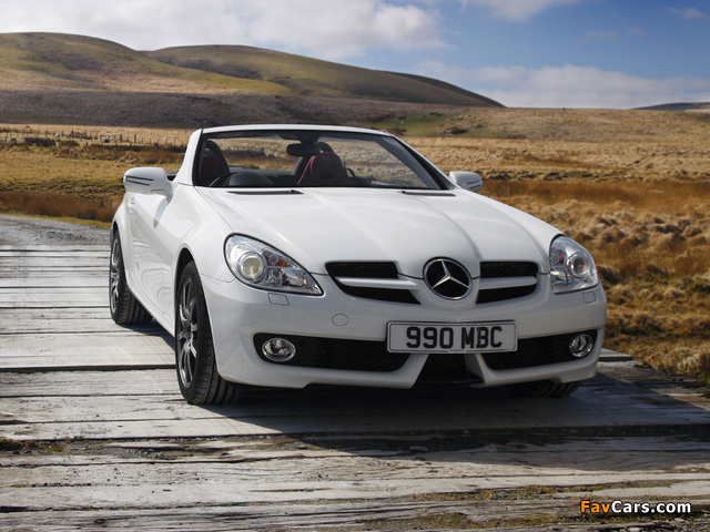 Images of Mercedes-Benz SLK 280 UK-spec (R171) 2008–11 (640 x 480)