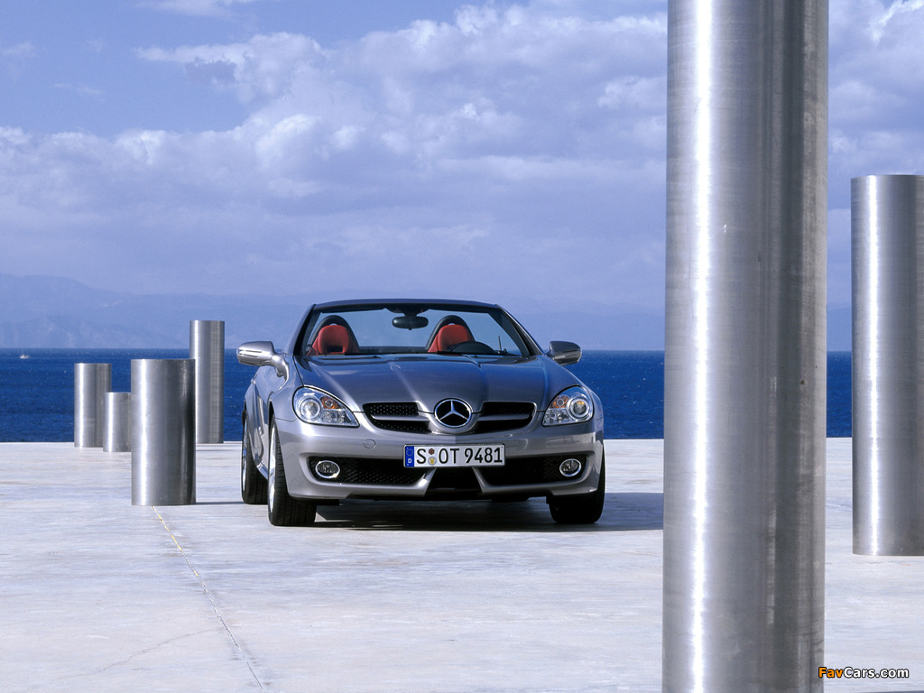 Images of Mercedes-Benz SLK 200 Kompressor (R171) 2008–11 (1024 x 768)