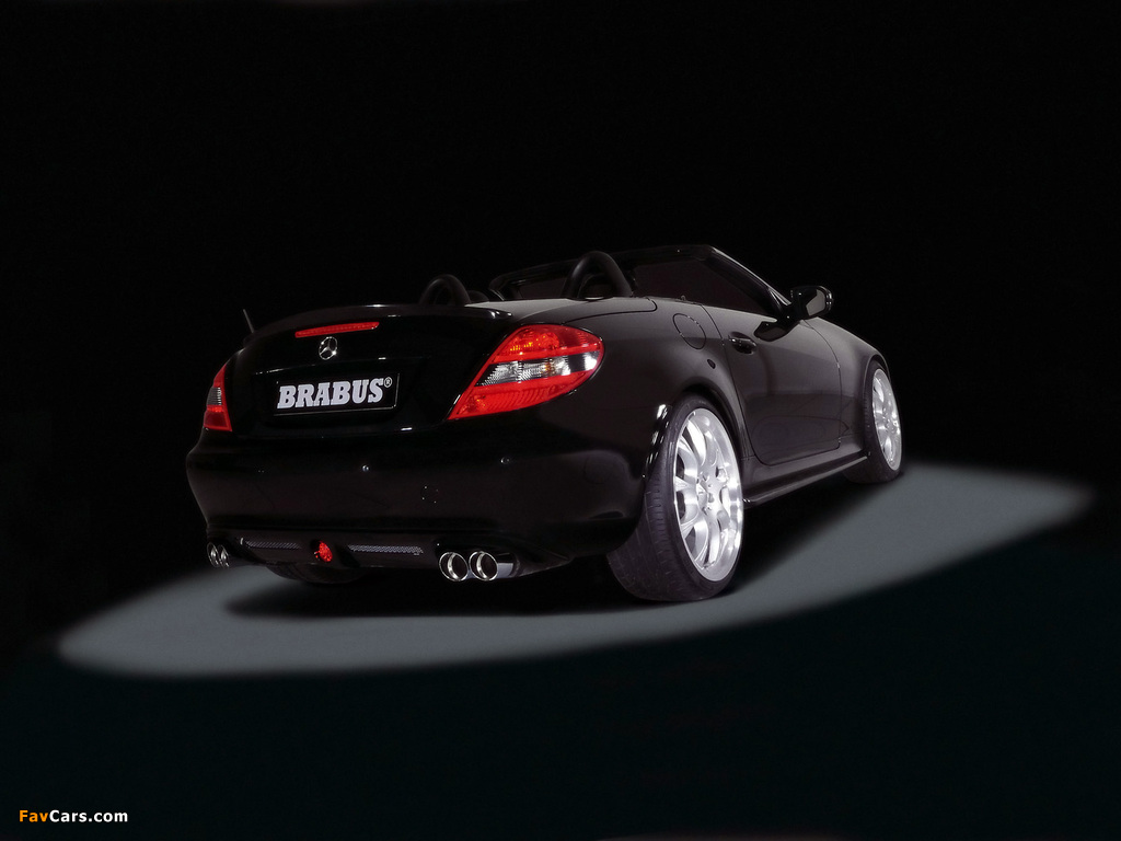 Images of Brabus Mercedes-Benz SLK-Klasse (R171) 2008–11 (1024 x 768)