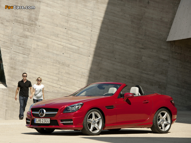 Images of Mercedes-Benz SLK 350 AMG Sports Package (R172) 2011 (640 x 480)