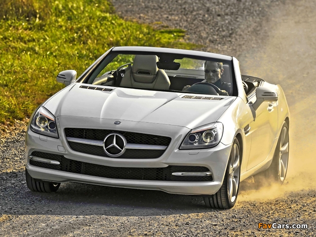 Images of Mercedes-Benz SLK 350 US-spec (R172) 2011 (640 x 480)