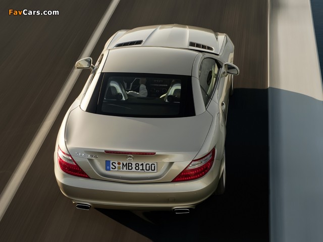 Images of Mercedes-Benz SLK 350 (R172) 2011 (640 x 480)