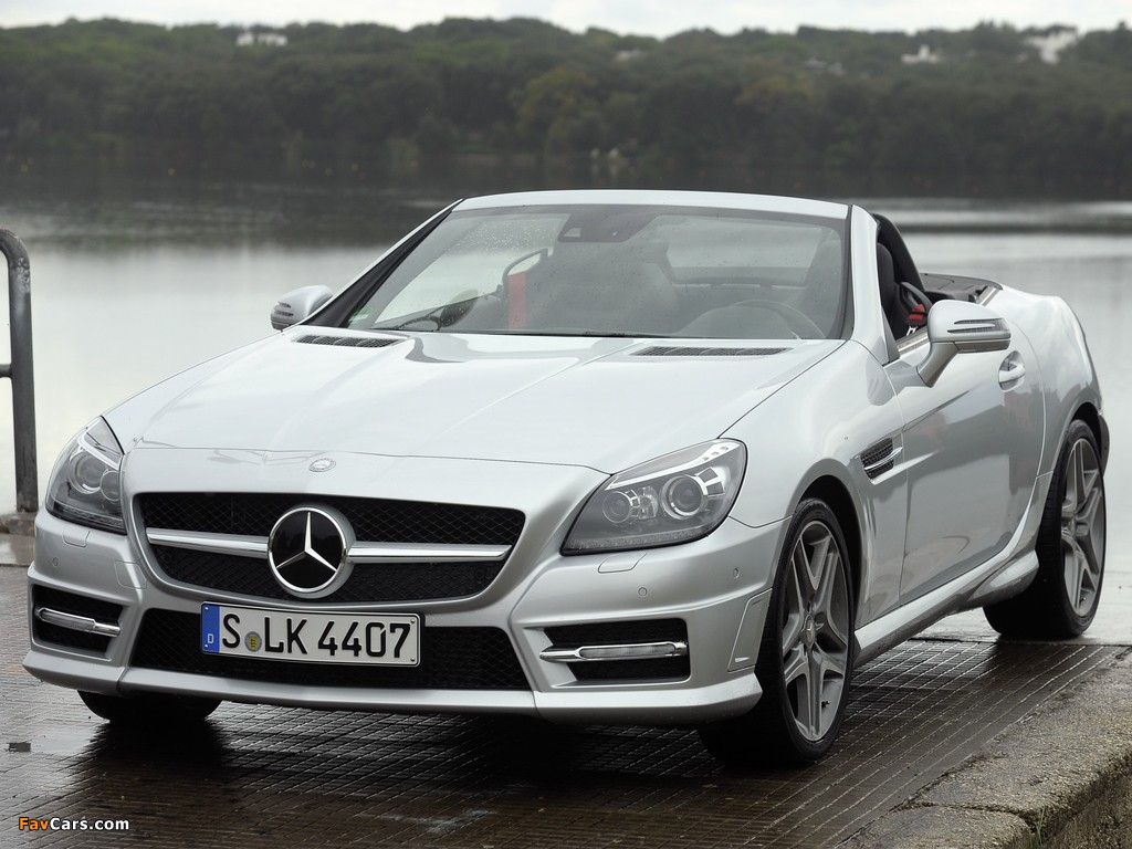 Images of Mercedes-Benz SLK 250 CDI AMG Sports Package (R172) 2011 (1024 x 768)